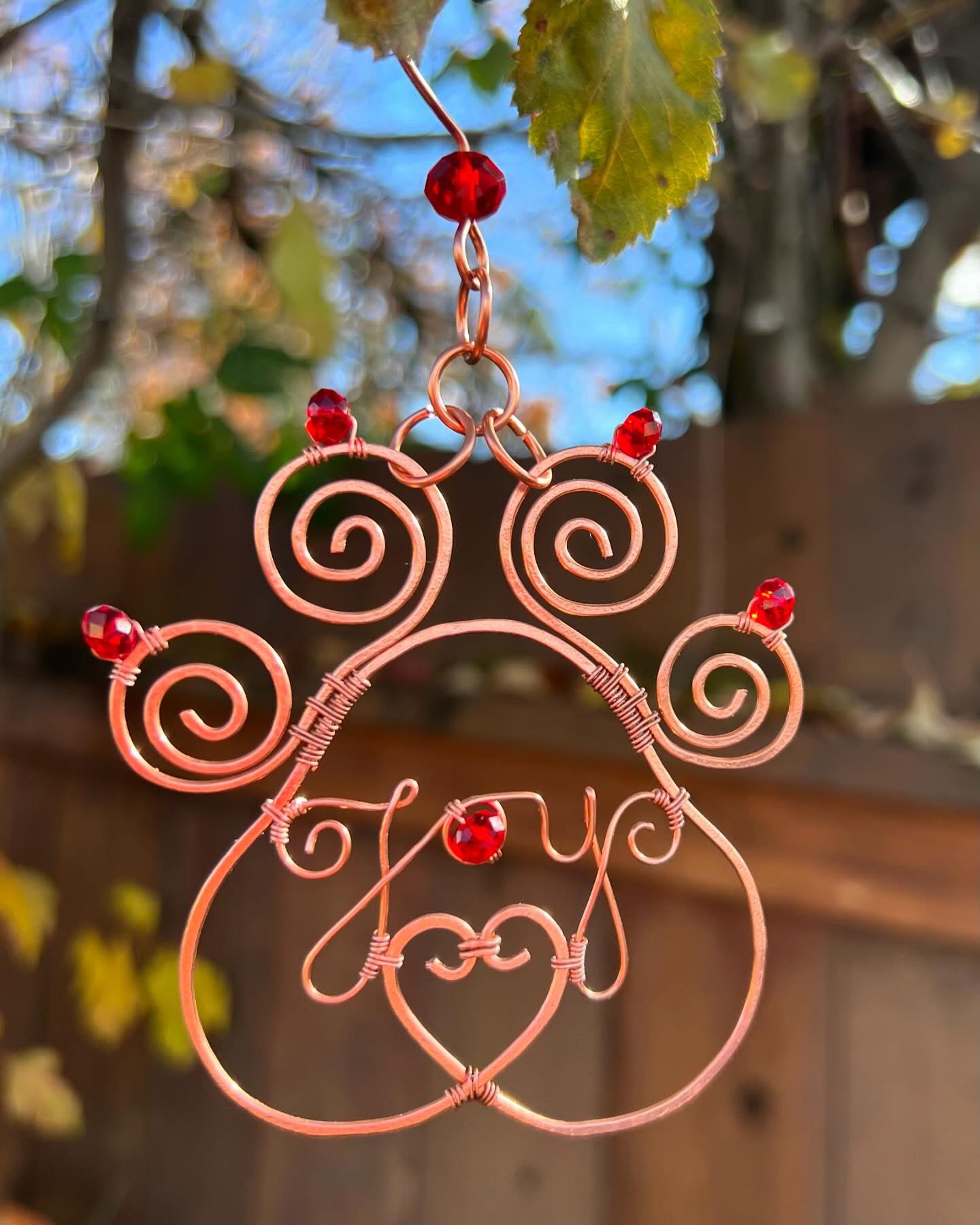 Handcrafted Wire Ornament
