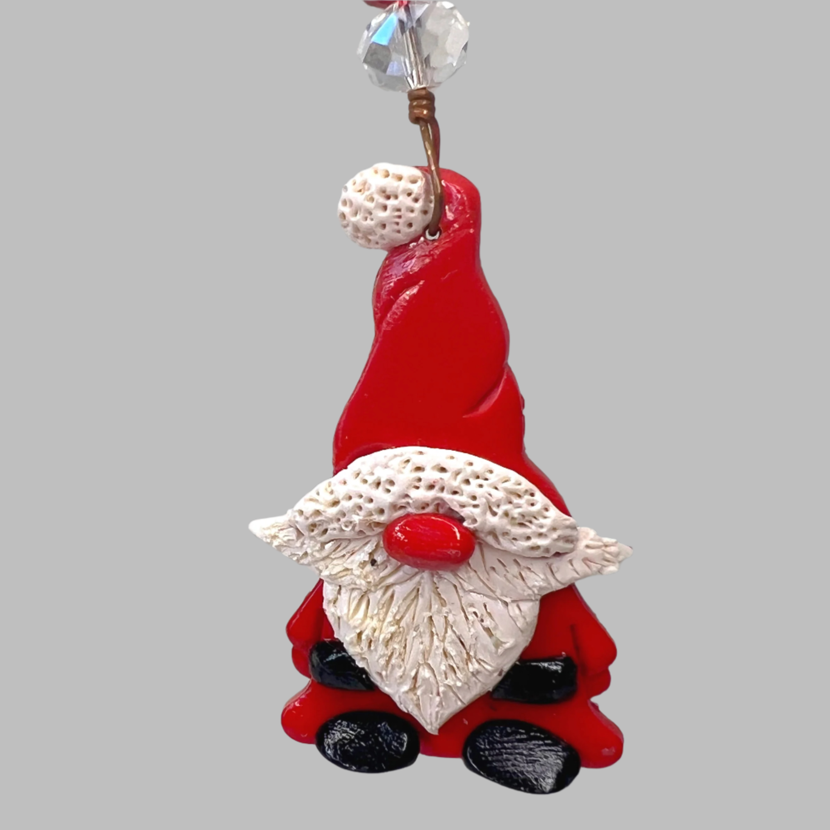Handmade Santa Claus Ornament