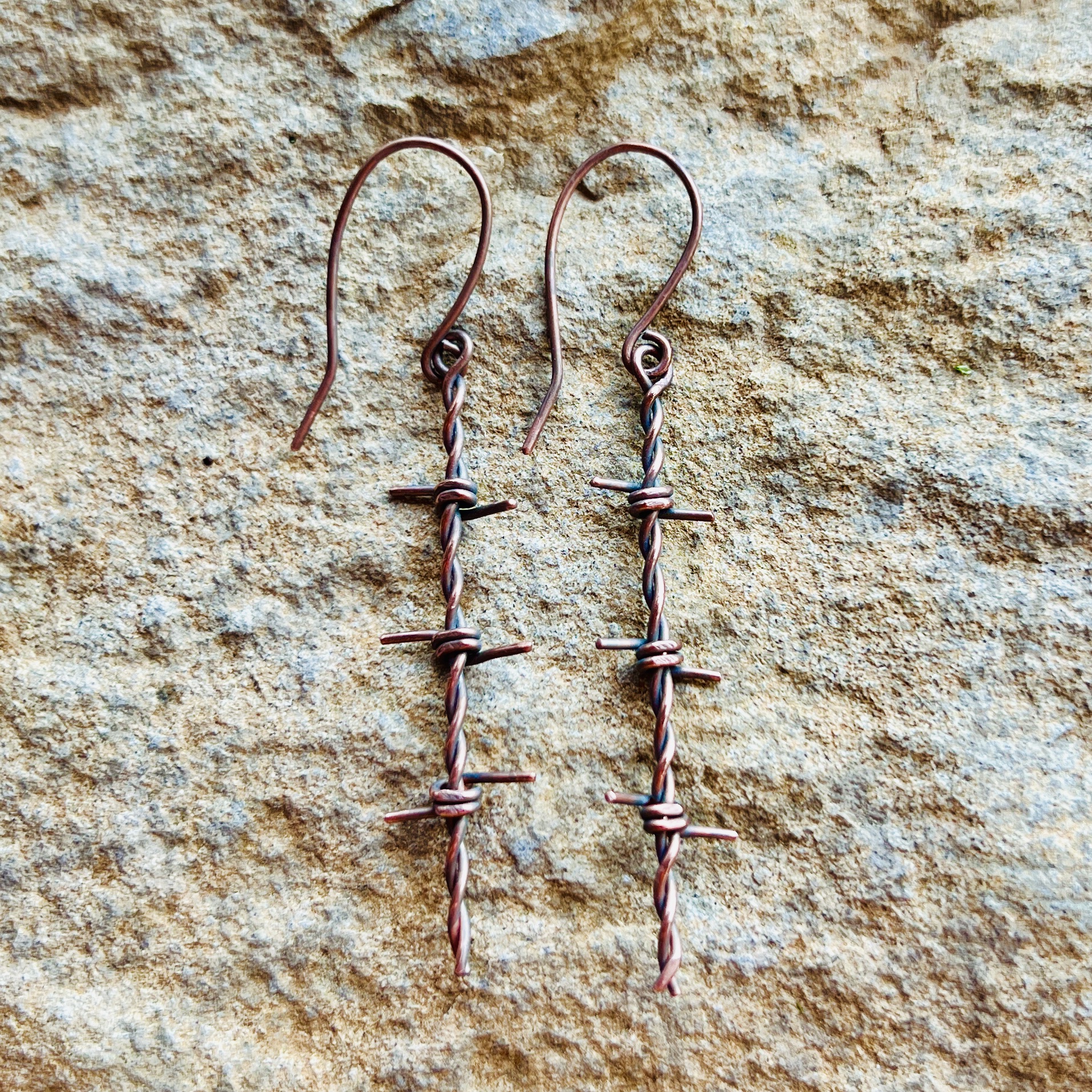 Barbed Wire Earrings