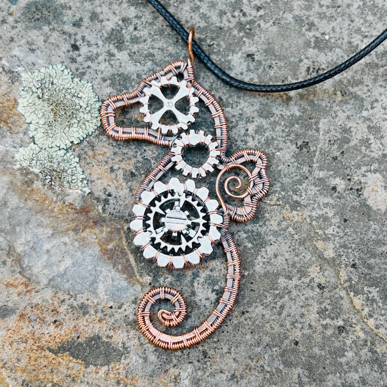 Handcrafted Seahorse Pendant
