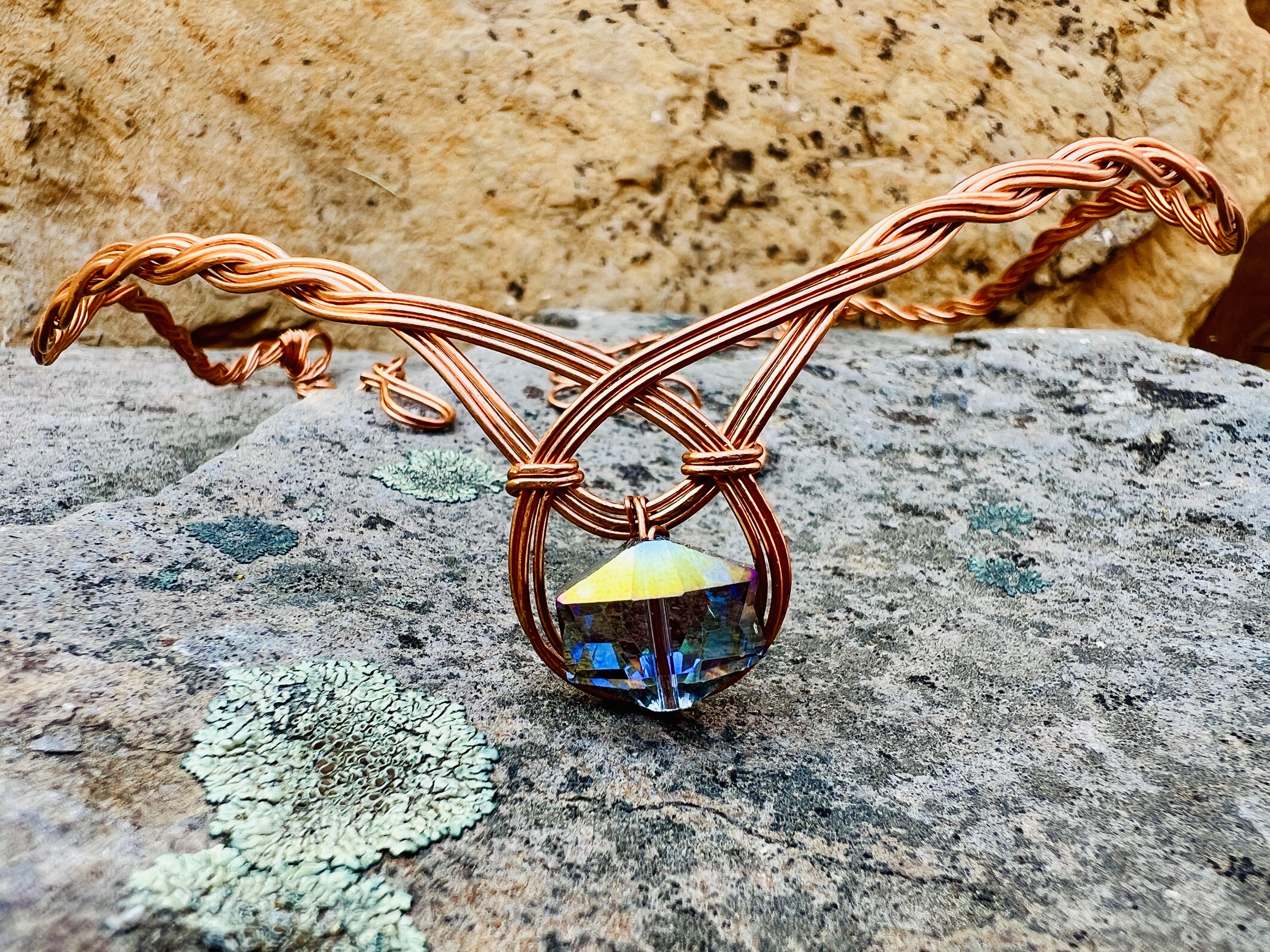 Copper Wire Elf Tiara