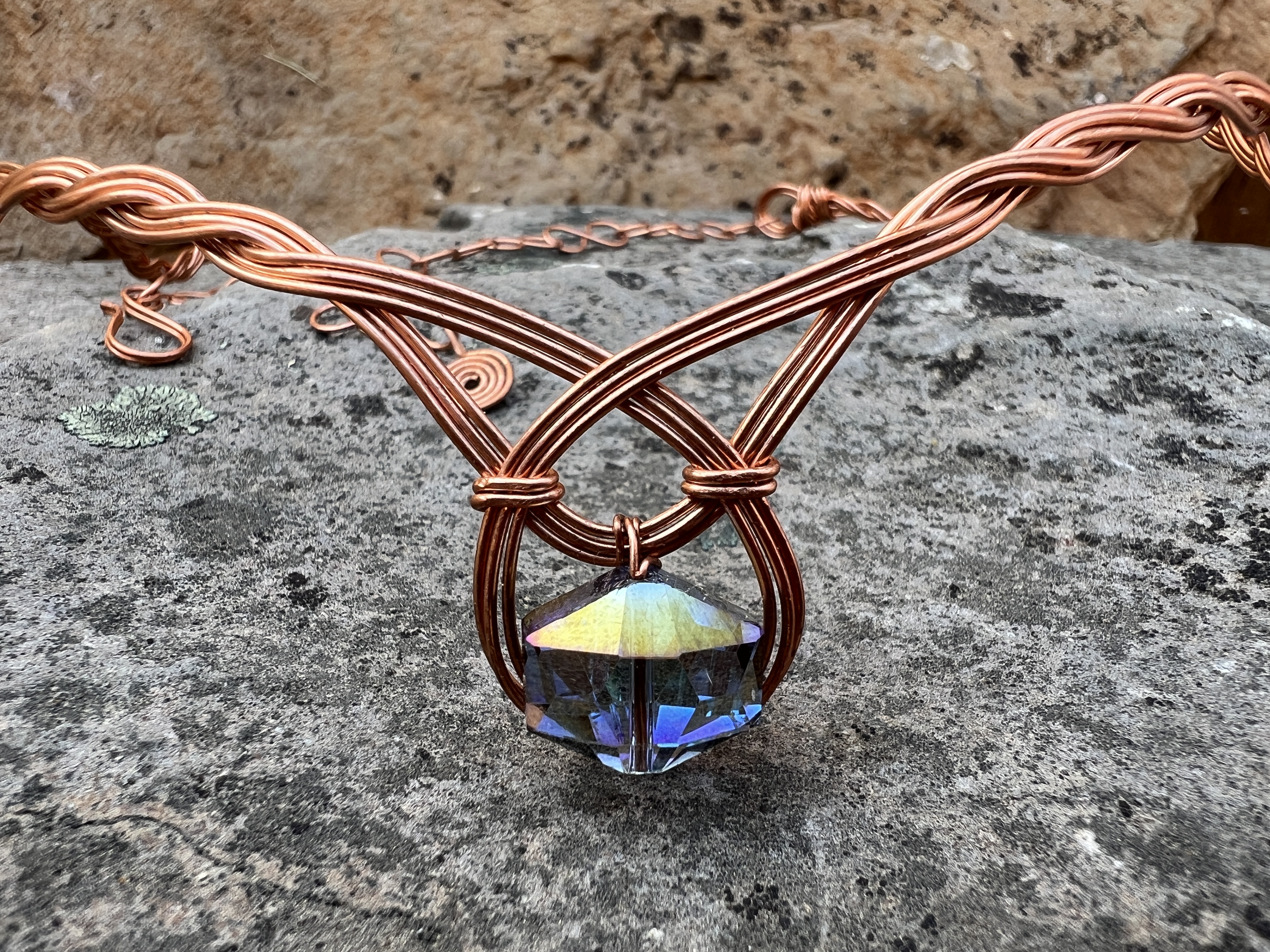 Copper Wire Elf Tiara