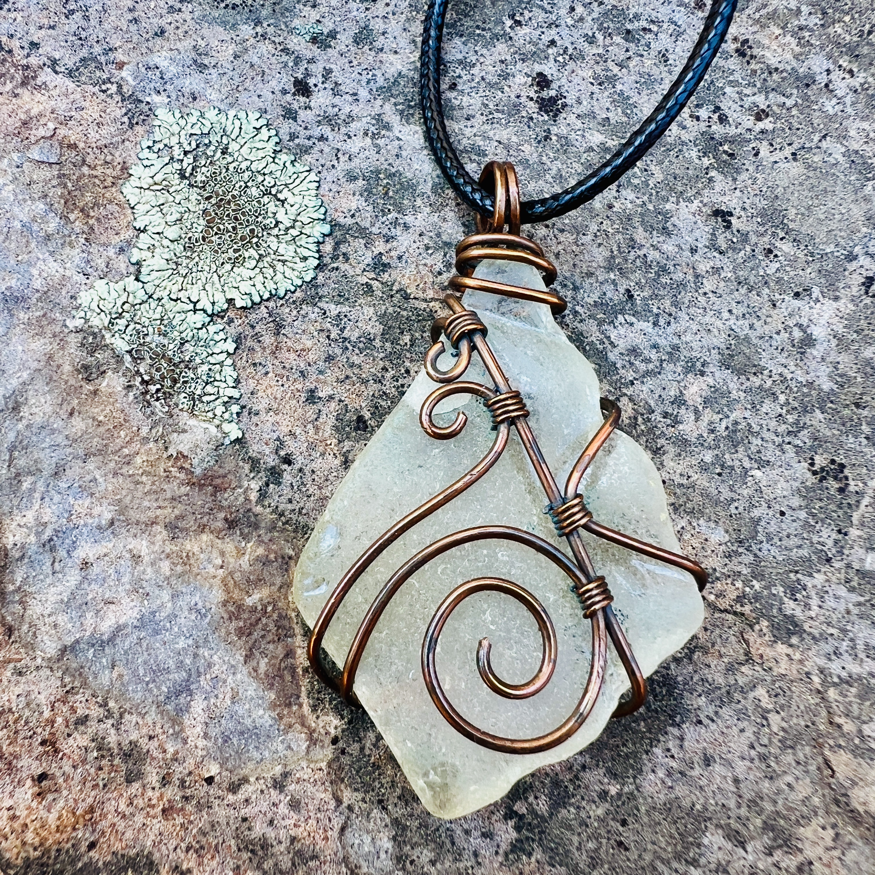 Handcrafted Wire-Wrapped Pendant