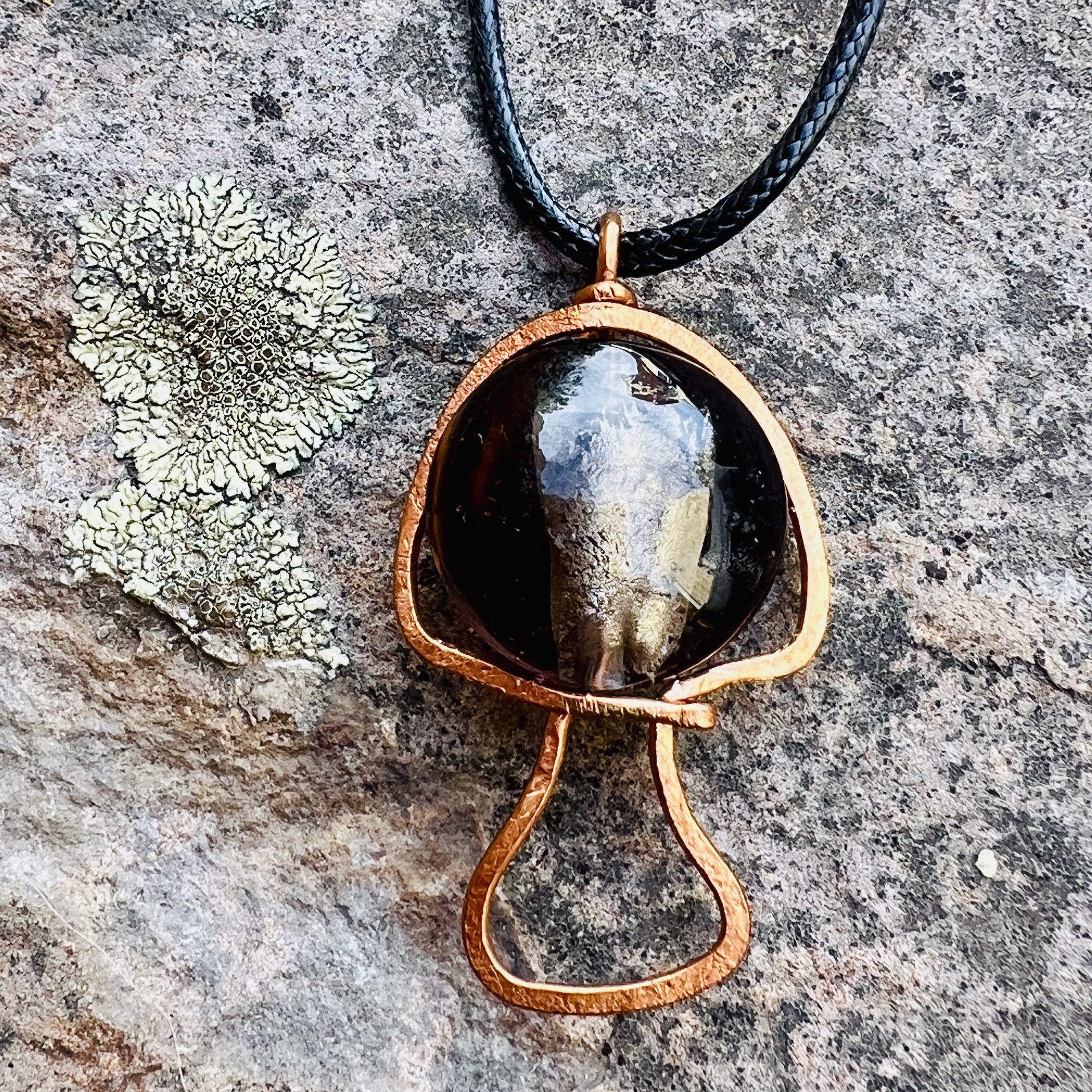 Handcrafted Mushroom Pendant