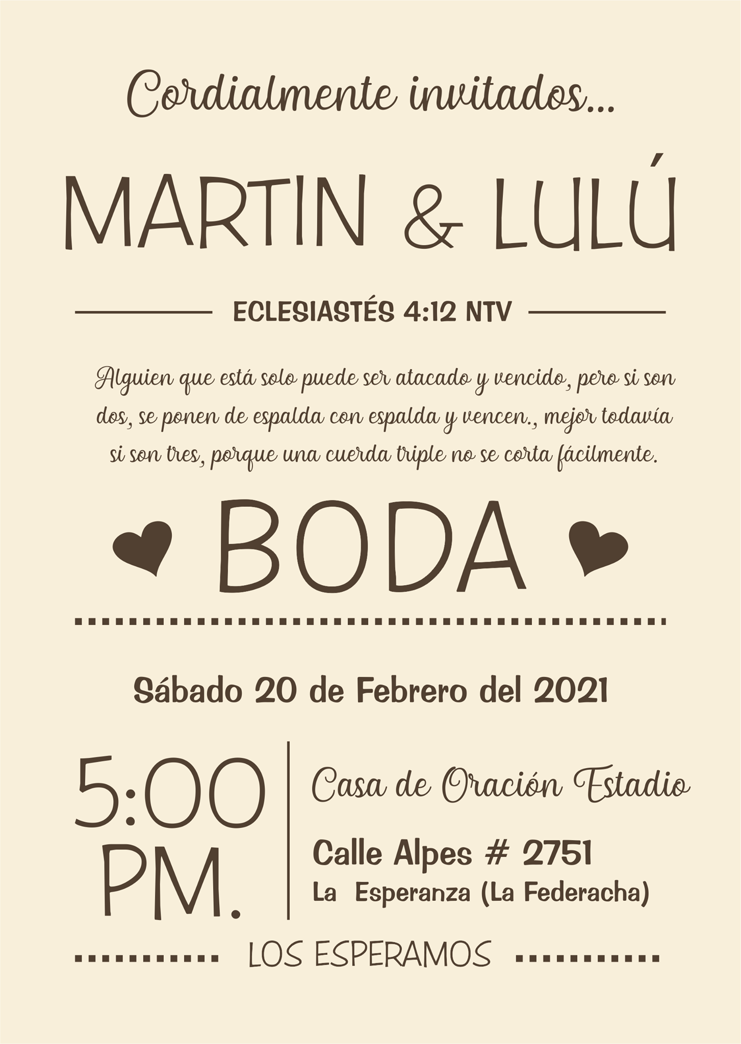 Creación de Invitacion Digital en imagen