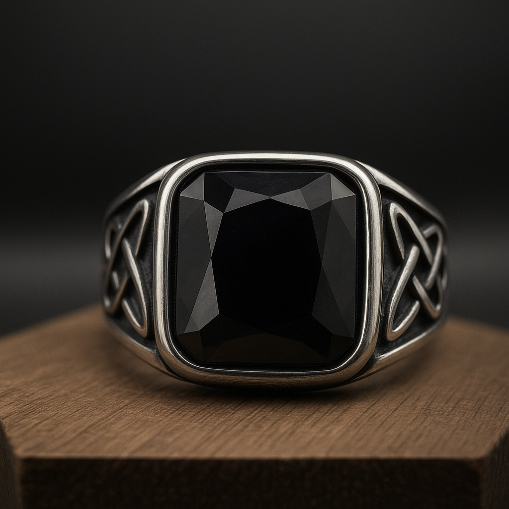 Anel Black Rock Viking | Inox