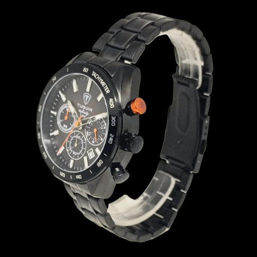 Relógio Cronógrafo Aço Infinity Analógico 23-2231 Preto | TUGUIR