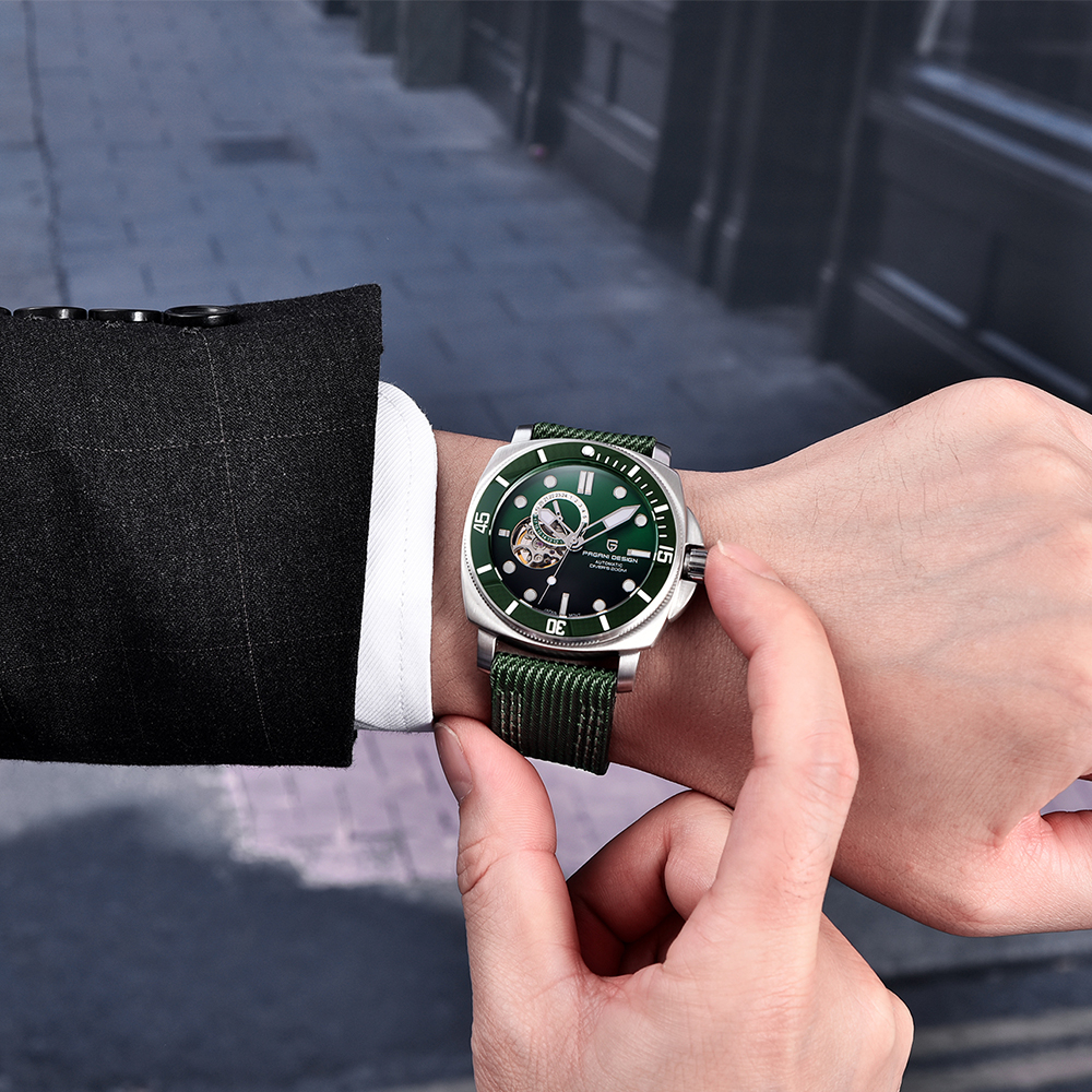 Relógio Infinity Green | PAGANI DESIGN