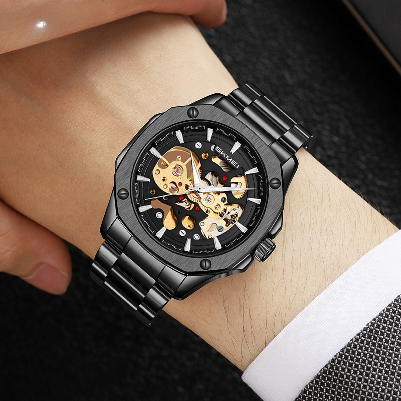Relógio Esqueleto Automático SKMEI | Casual