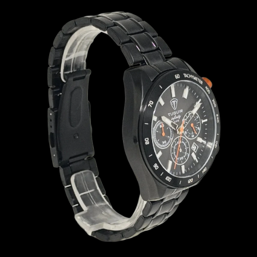 Relógio Cronógrafo Aço Infinity Analógico 23-2231 Preto | TUGUIR