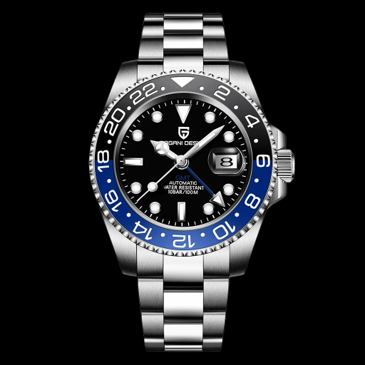 Relógio Crown Signet Pantheon Blue & Black | PAGANI DESIGN