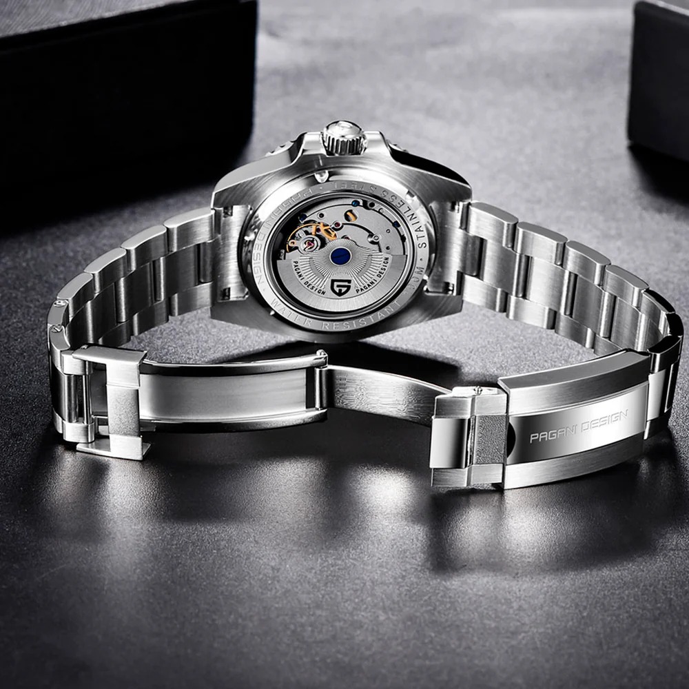 Relógio Crown Signet Pantheon Blue & Red | PAGANI DESIGN