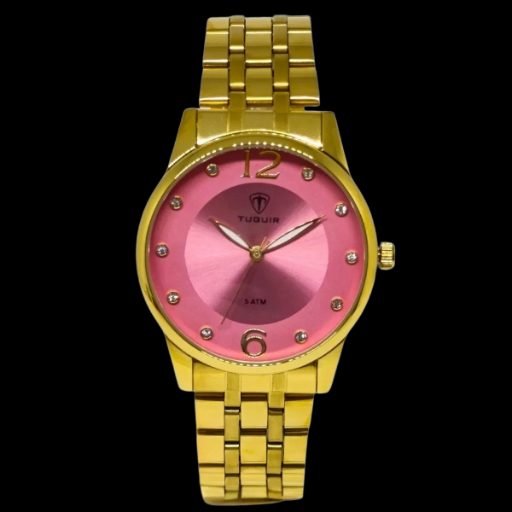 Relógio Analógico W2122 Dourado | TUGUIR