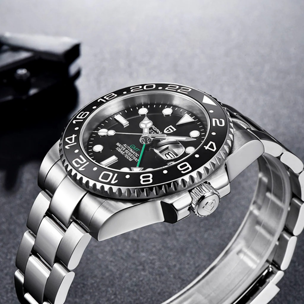 Relógio Crown Signet Pantheon Black | PAGANI DESIGN