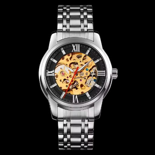 Relógio Esqueleto Automático SKMEI | Executivo