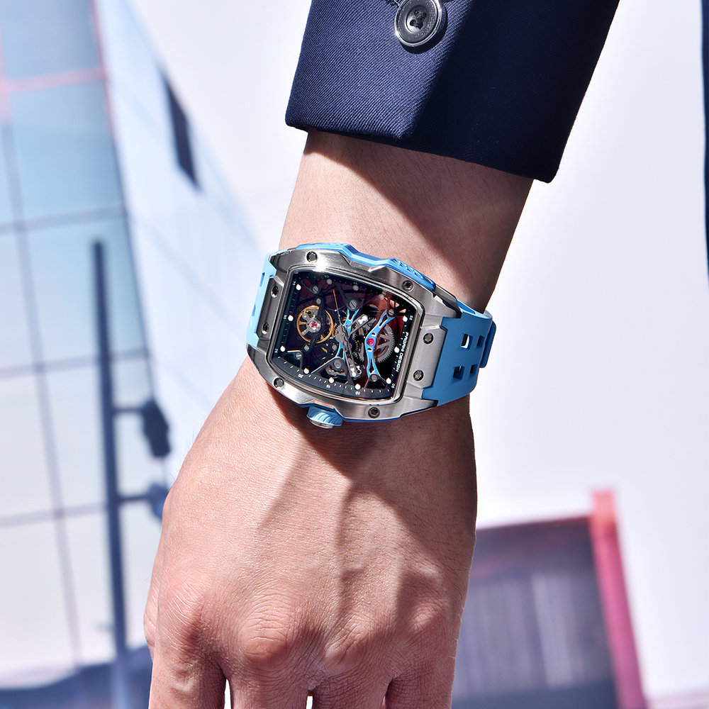 Relógio Monza Silver & Blue | PAGANI DESIGN