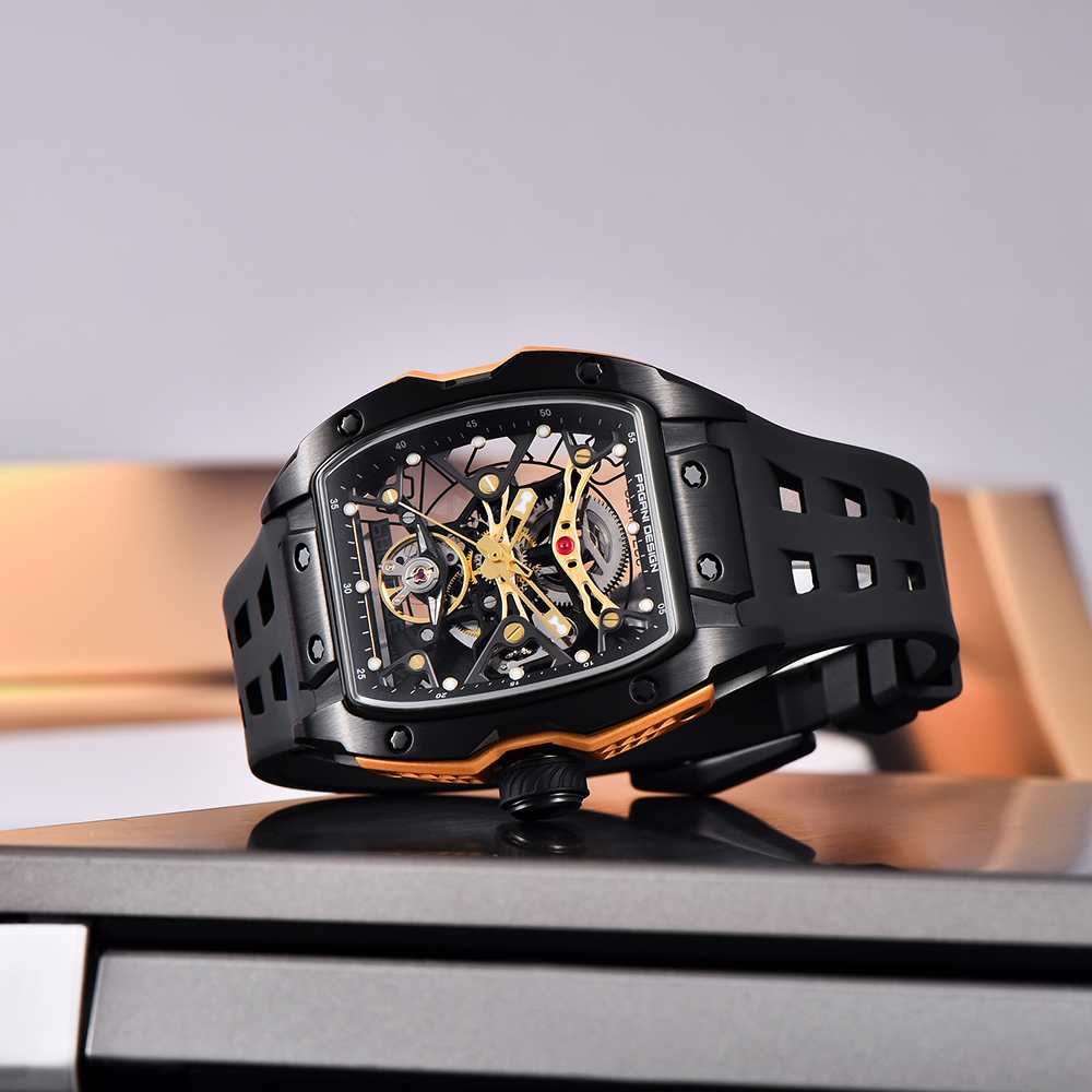 Relógio Monza Black & Yellow | PAGANI DESIGN