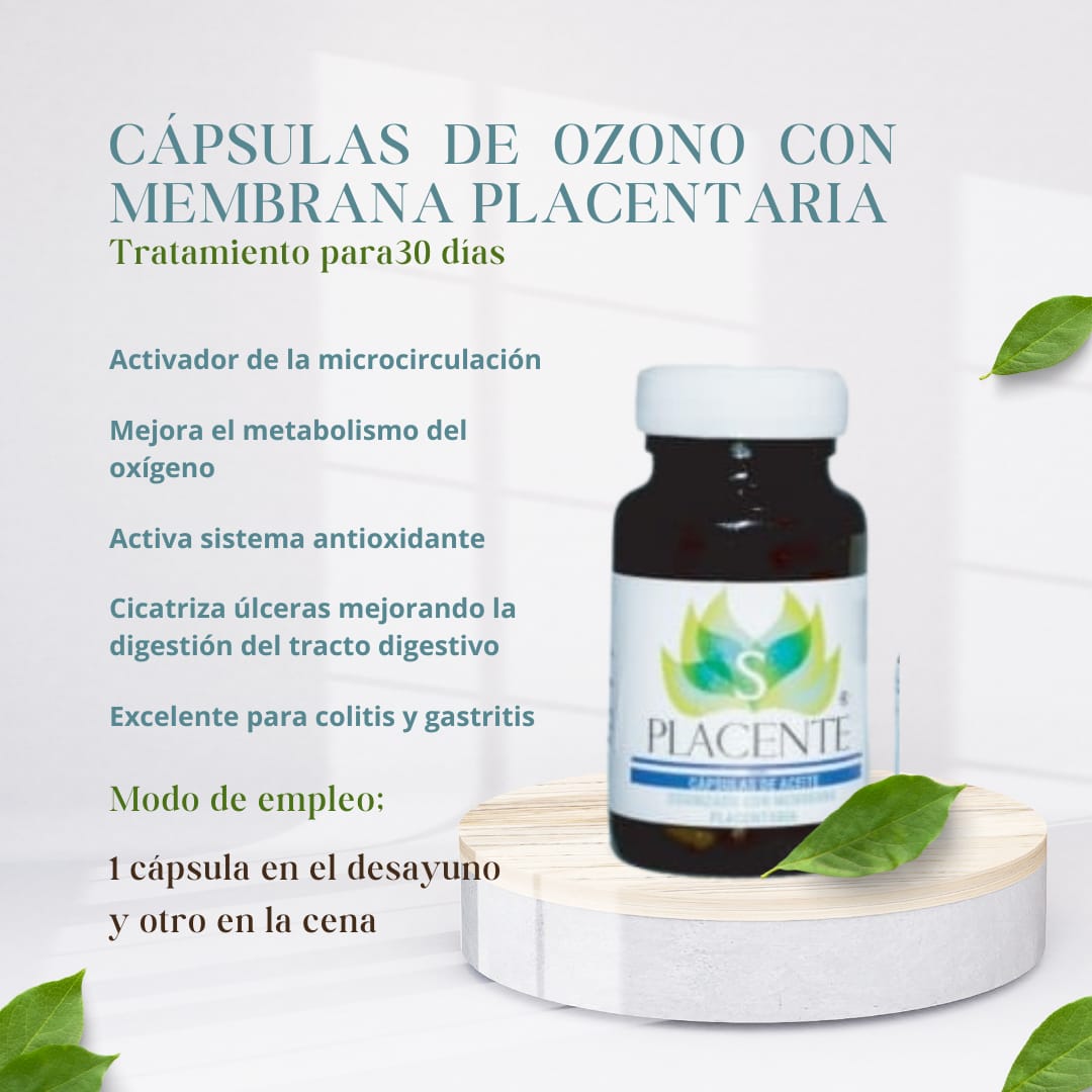 Cápsulas de aceite de Ozono