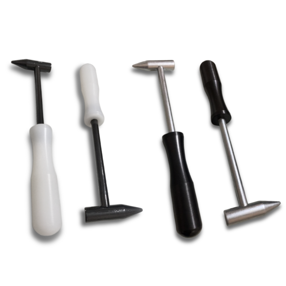 Kit de vistoria - Piqueta, trena de medição 3m, escala de aço internacional, linha vistoria