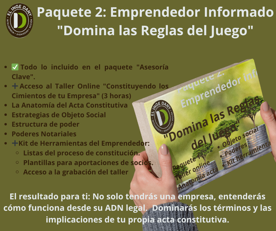 Paquete 2: Emprendedor Informado