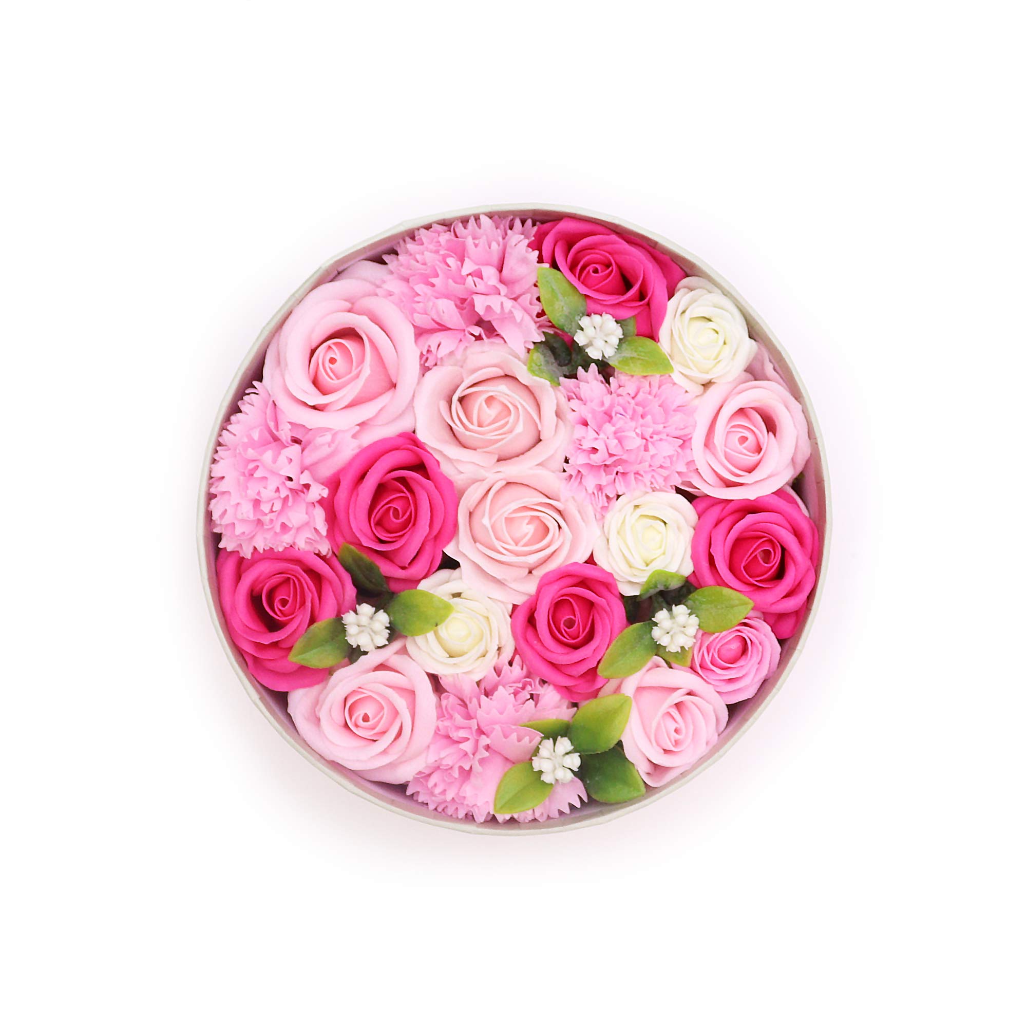 Round Soap Flowers Gift Boxes