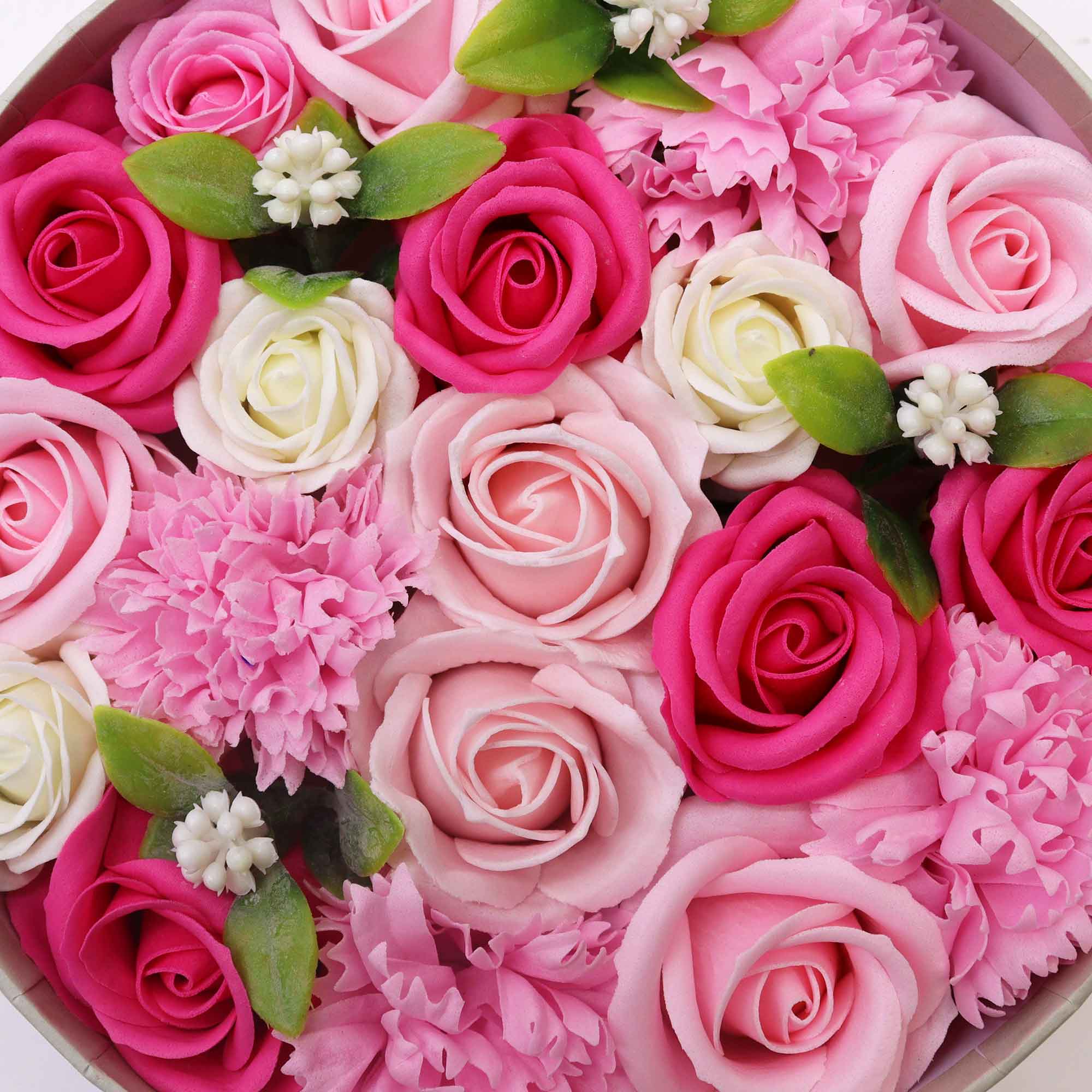 Round Soap Flowers Gift Boxes