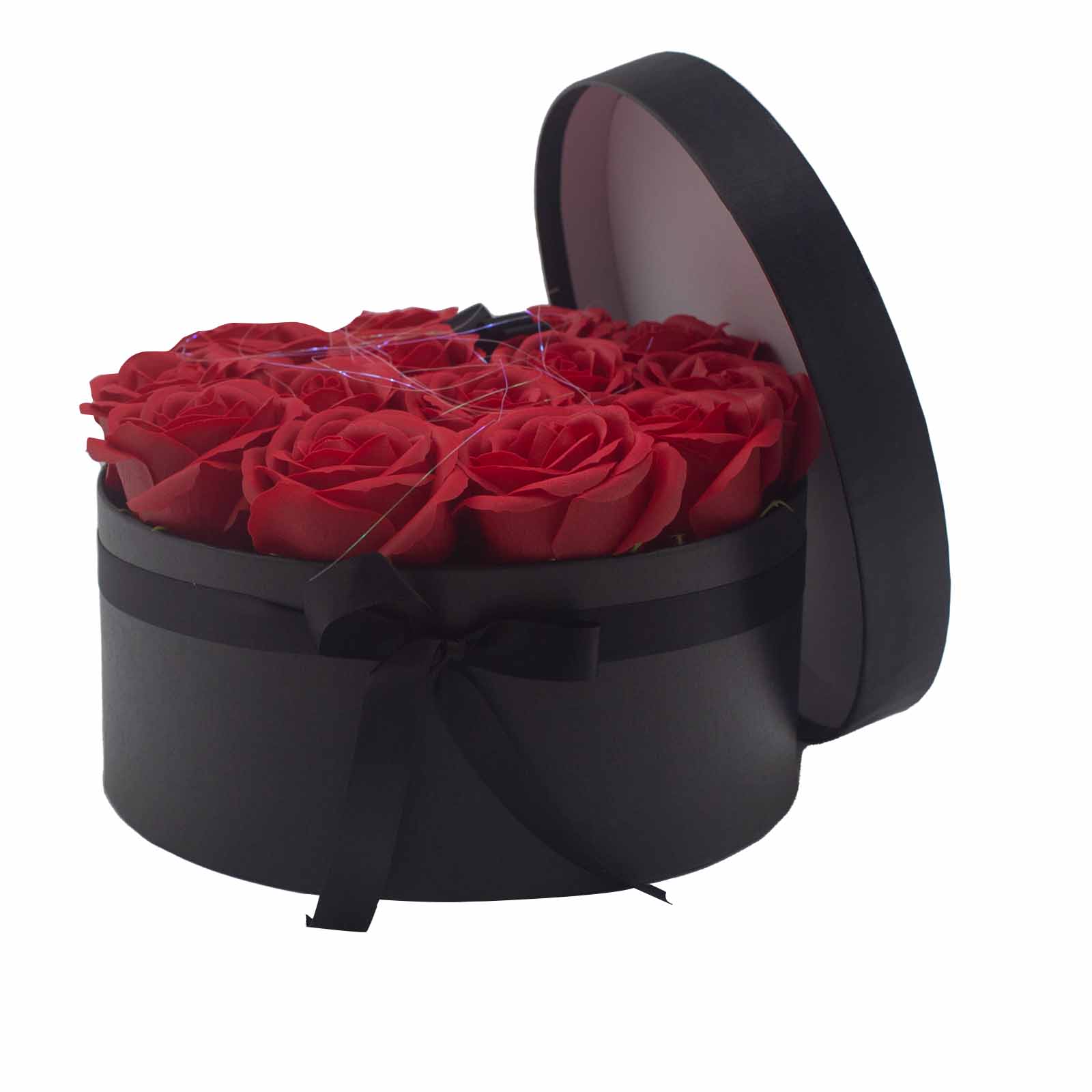 Soap Flower Gift Bouquet - Round
