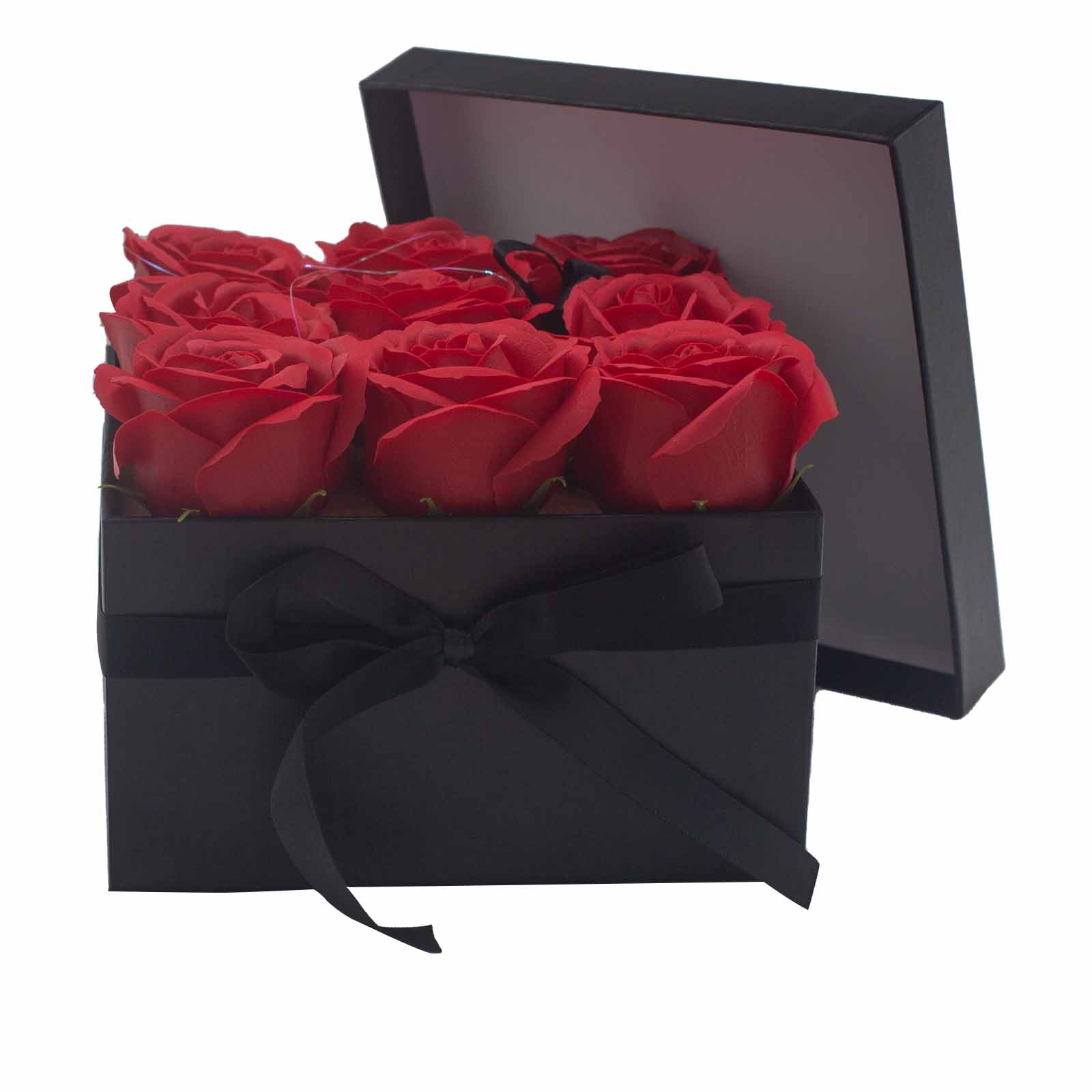 Soap Flower Gift Bouquet - Square
