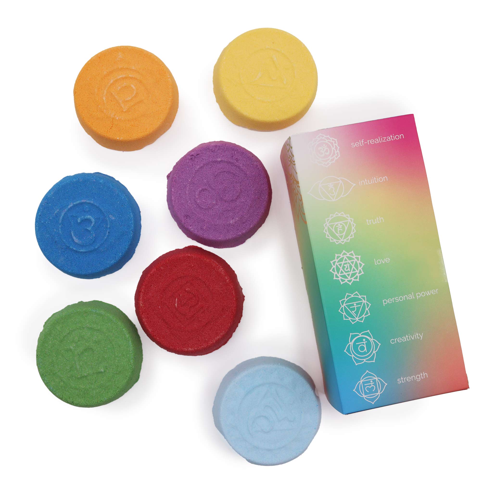 Chakra Bath Fizz - Small box - Self Realisation