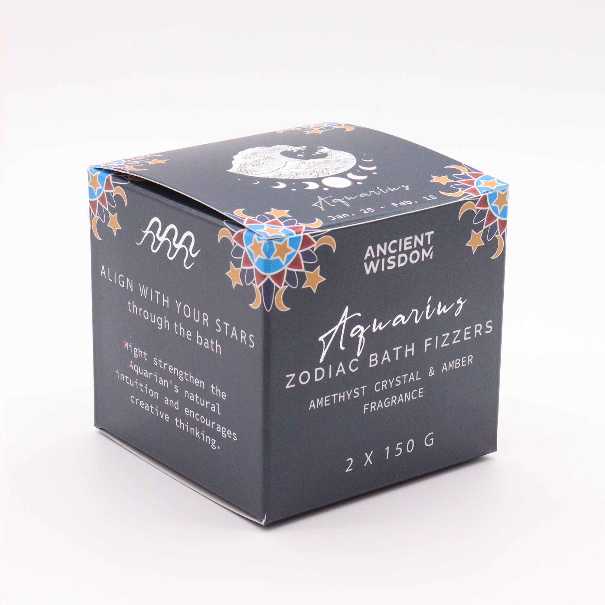 Zodiac Bath Fizzers with Horoscope