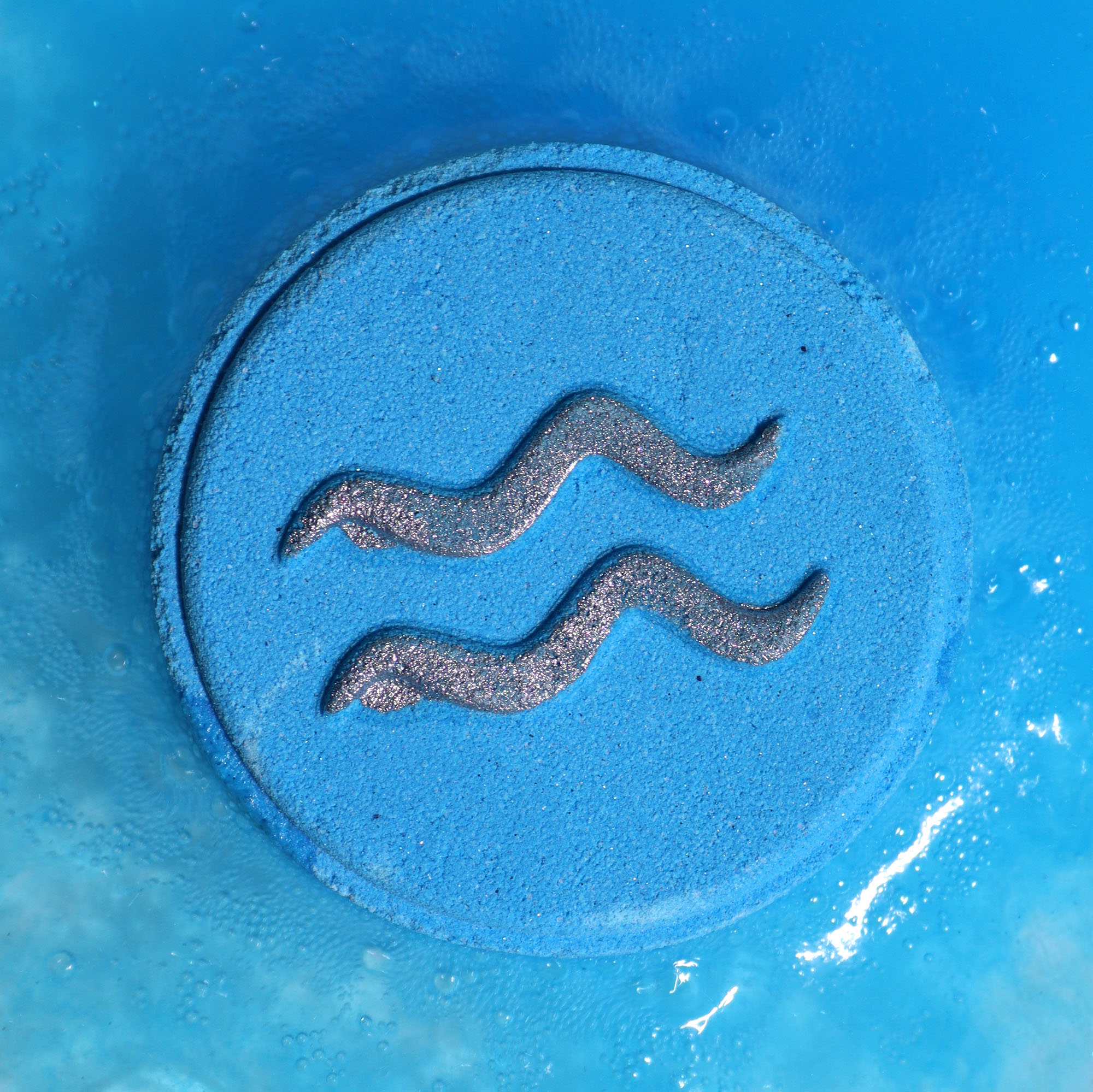 Zodiac Bath Fizzers with Horoscope