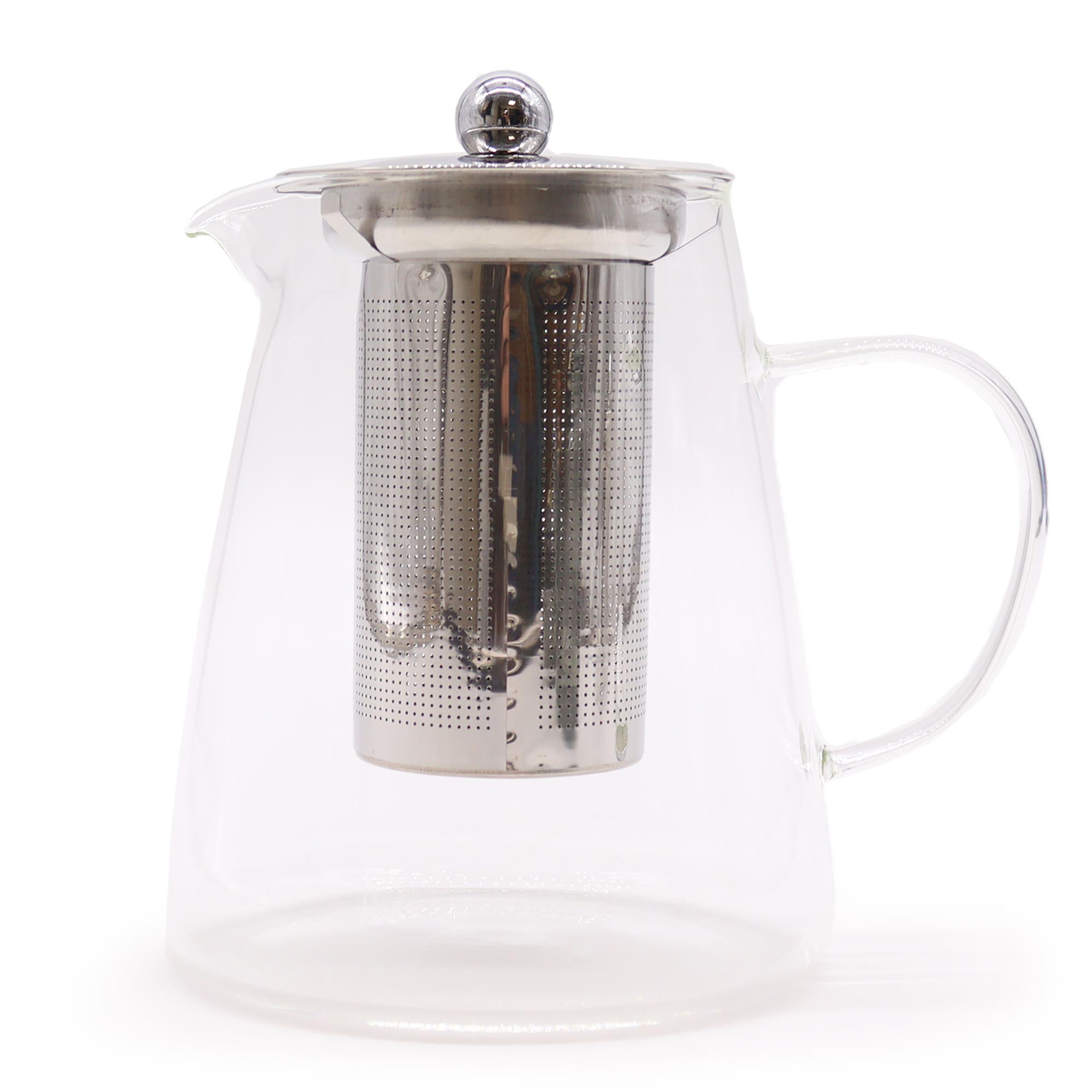 Glass Infuser Teapot - Flask Shape