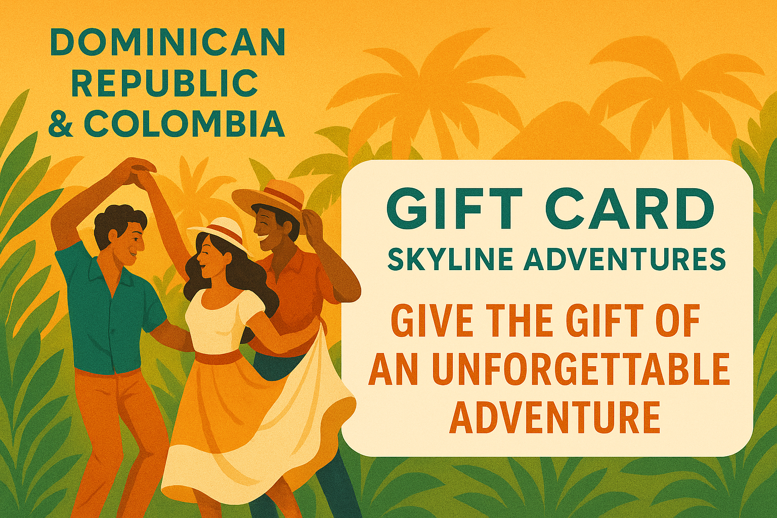 Skyline Adventures Tour Gift Card 