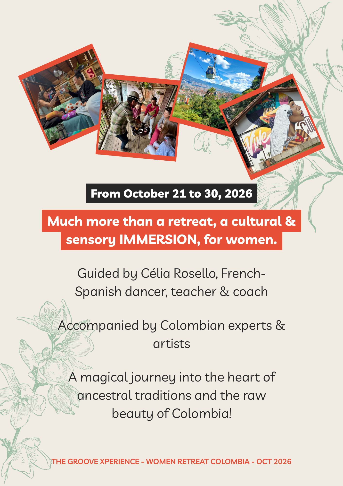 The Groove Xperience - Women’s Retreat In Colombia