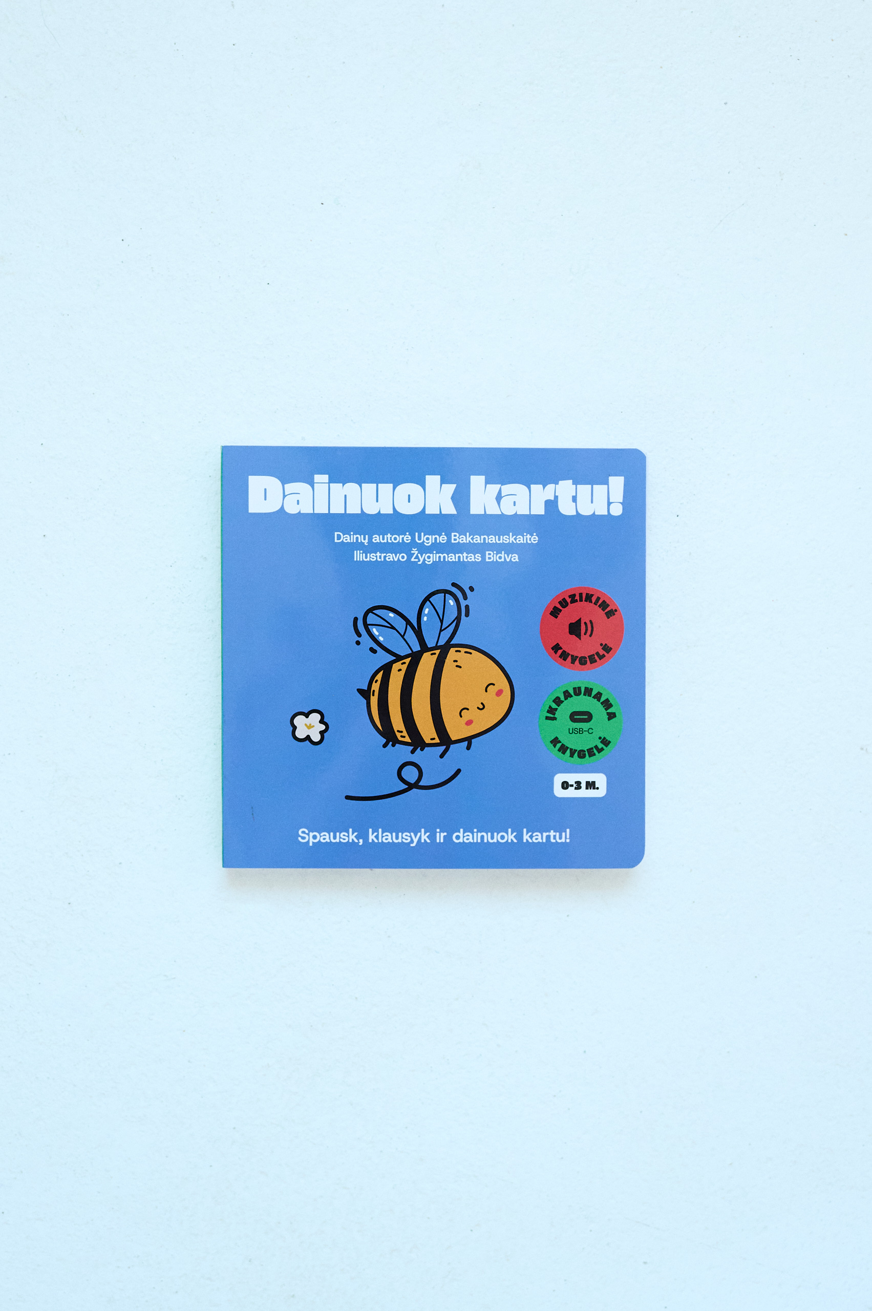 Muzikinė knygelė "Dainuok kartu!"