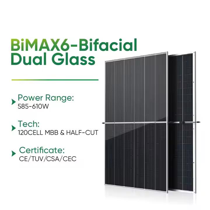 BiMAX6-Bifacial Dual Glass