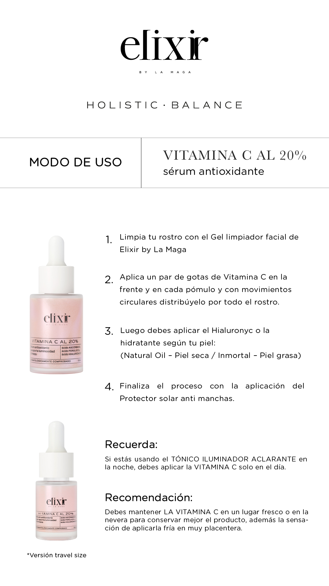 Vitamina C al 20% - Elixir