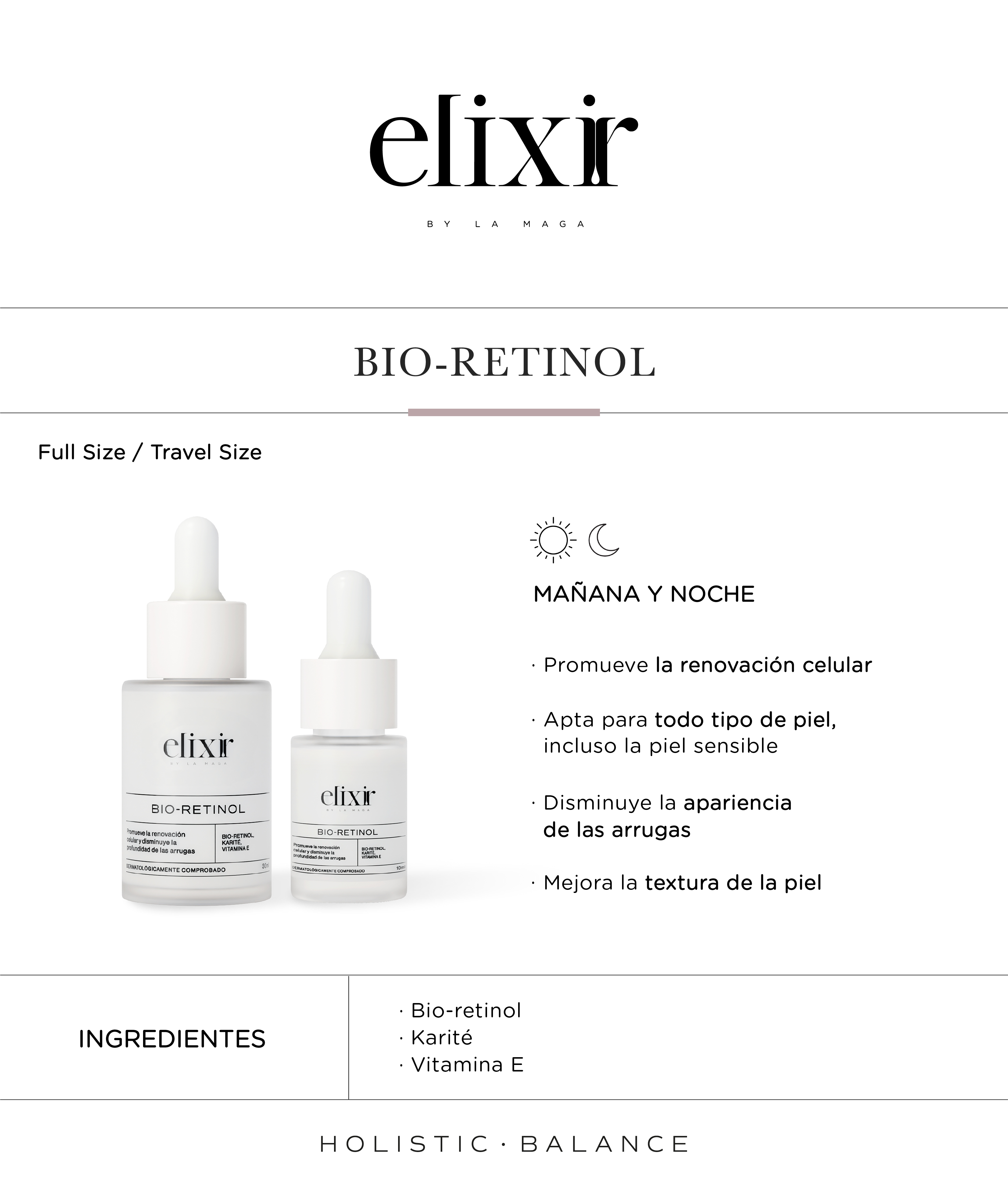 Bio-Retinol Serum 30ml - Elixir