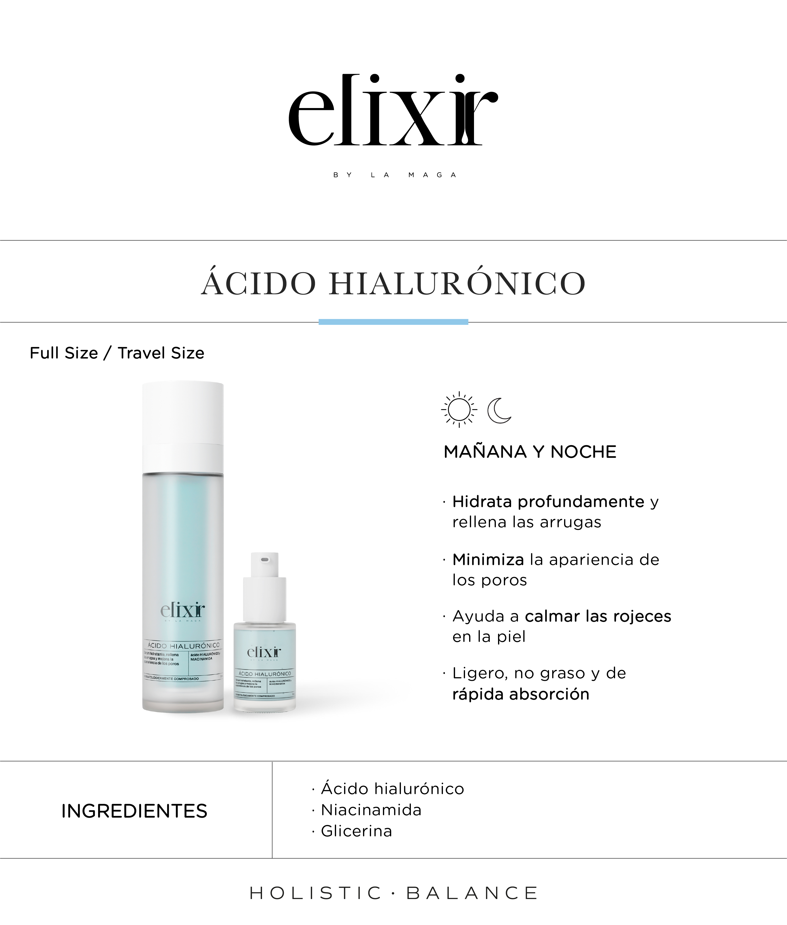 Ácido Hialurónico - Elixir