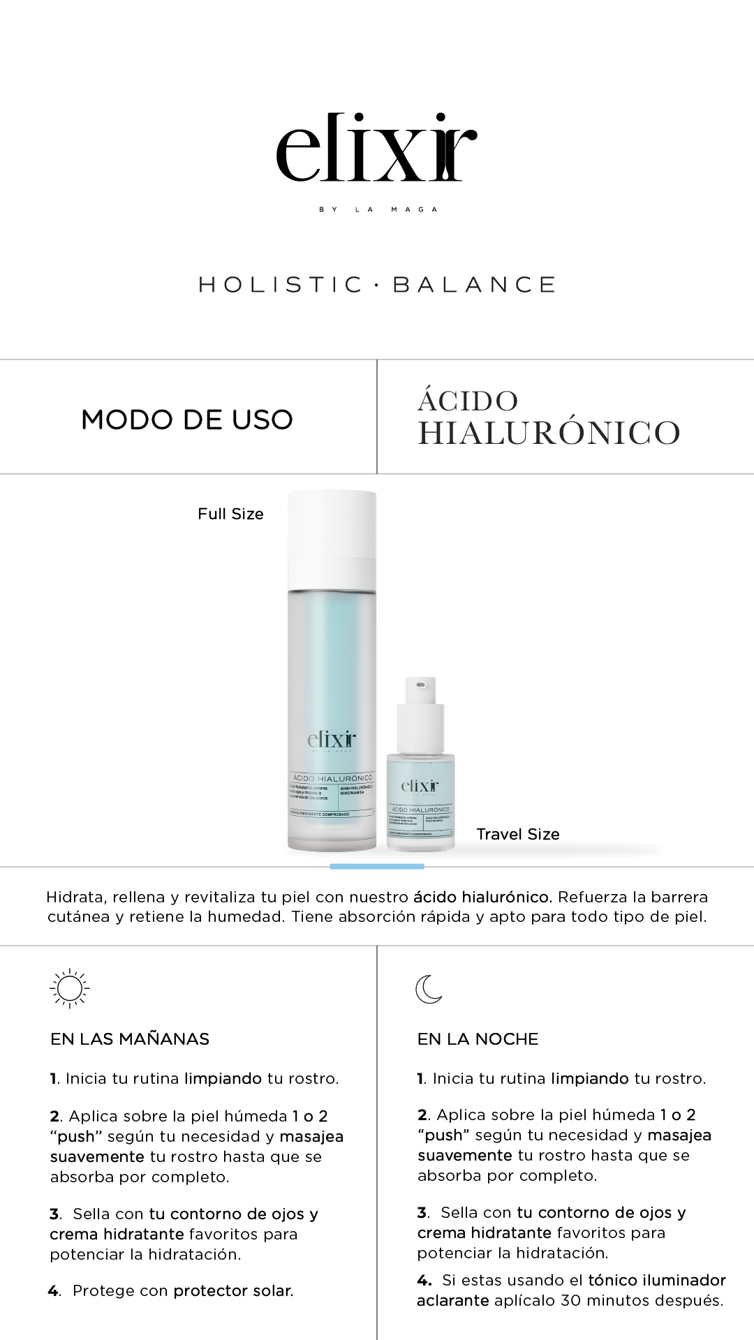 Ácido Hialurónico - Elixir