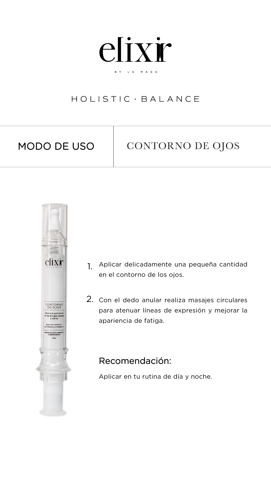 Contorno de Ojos 15ml - Elixir