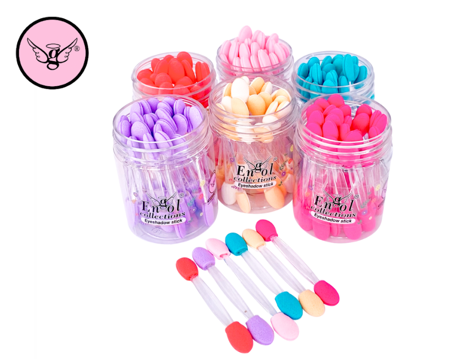 Applicatori di ombretto colorati