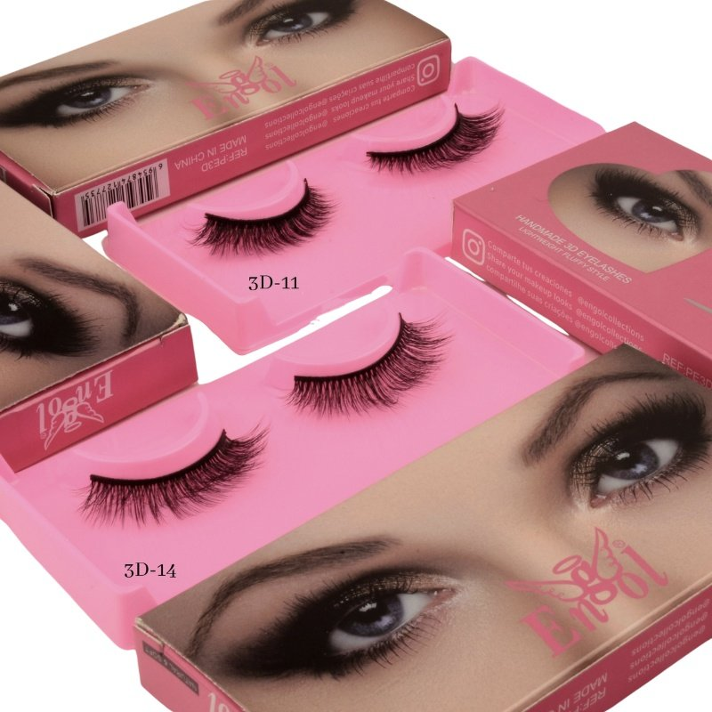 Pestañas 3D postizas x pares - Engol
