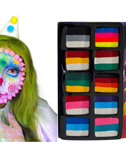 Paleta Mini Multicolor Aquacolor PT234 - Bellet Cosméticos