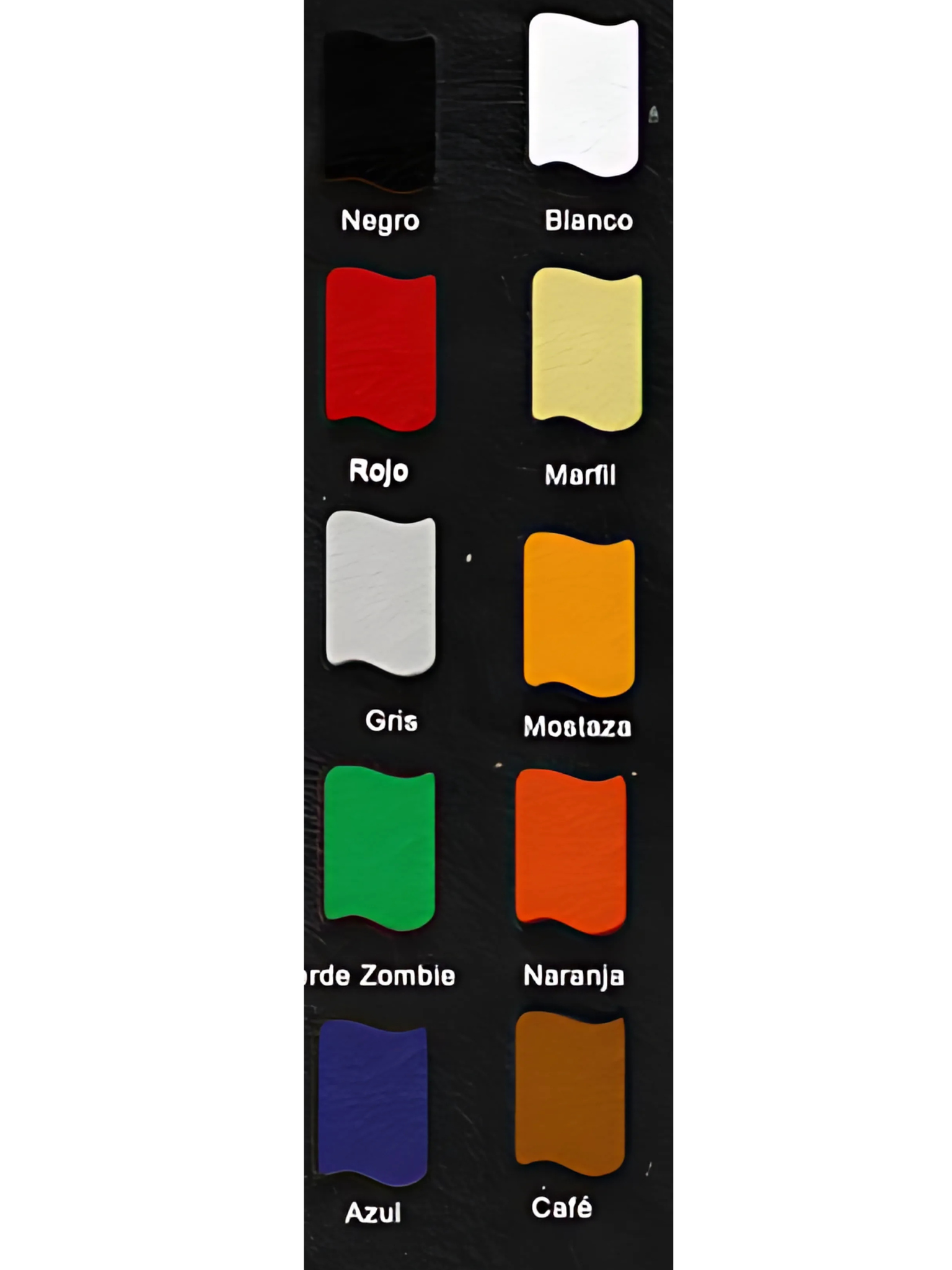 Paleta Aquacolor mate 10 tonos CRANEO Mini PT793 - Bellet Cosméticos