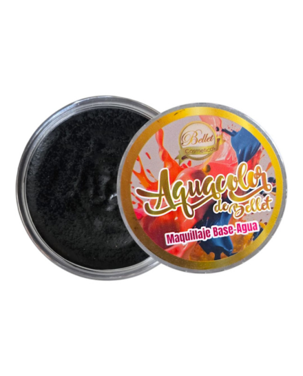 Negro Aquacolor 30g PT172 - Bellet Cosméticos