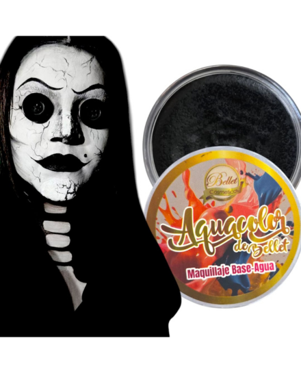 Negro Aquacolor 30g PT172 - Bellet Cosméticos