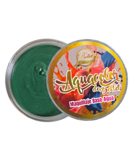 Verde Zombie Aquacolor Recargado 30g - Bellet Cosméticos PT915