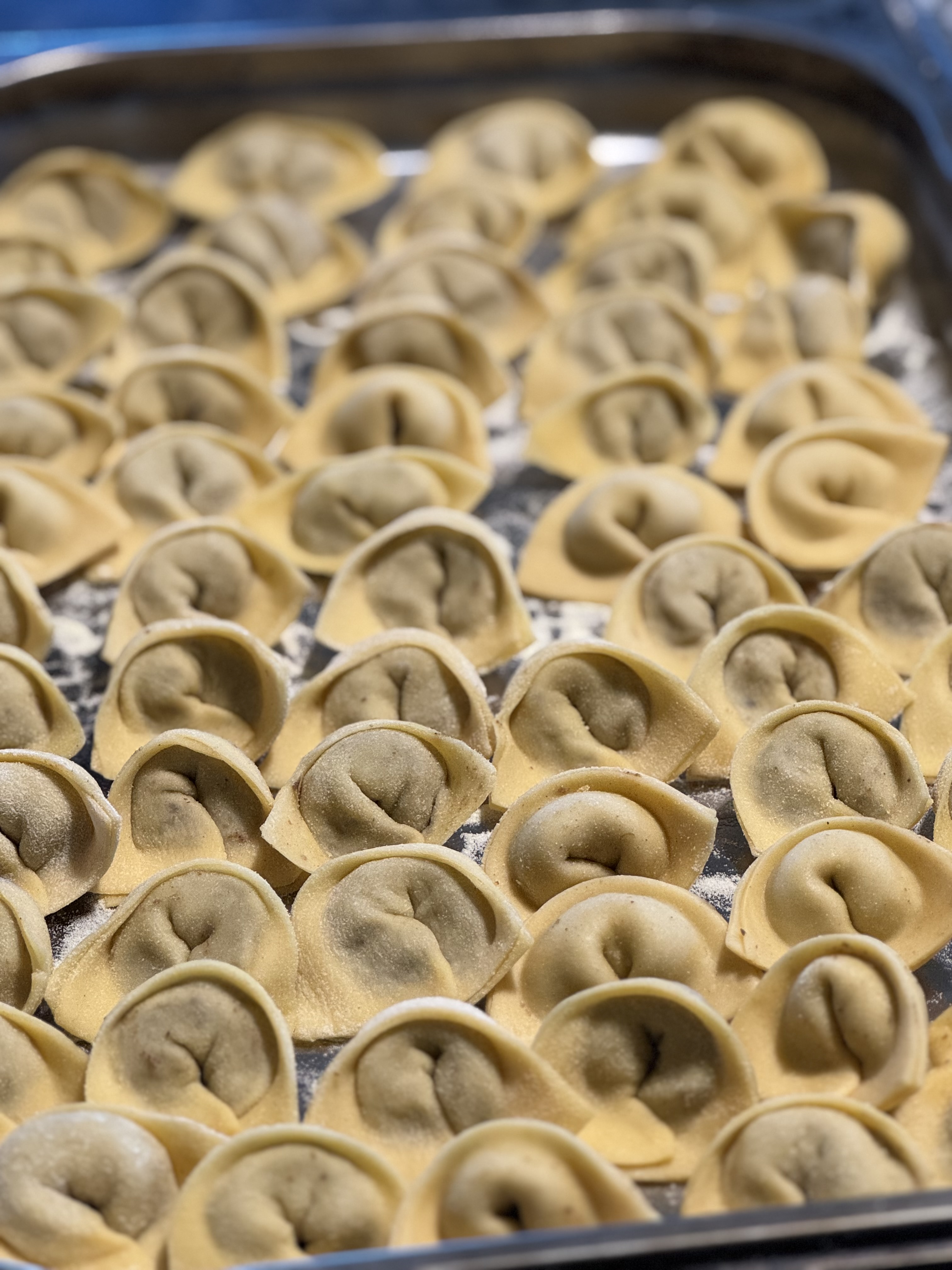 Capellettis de carne ahumada