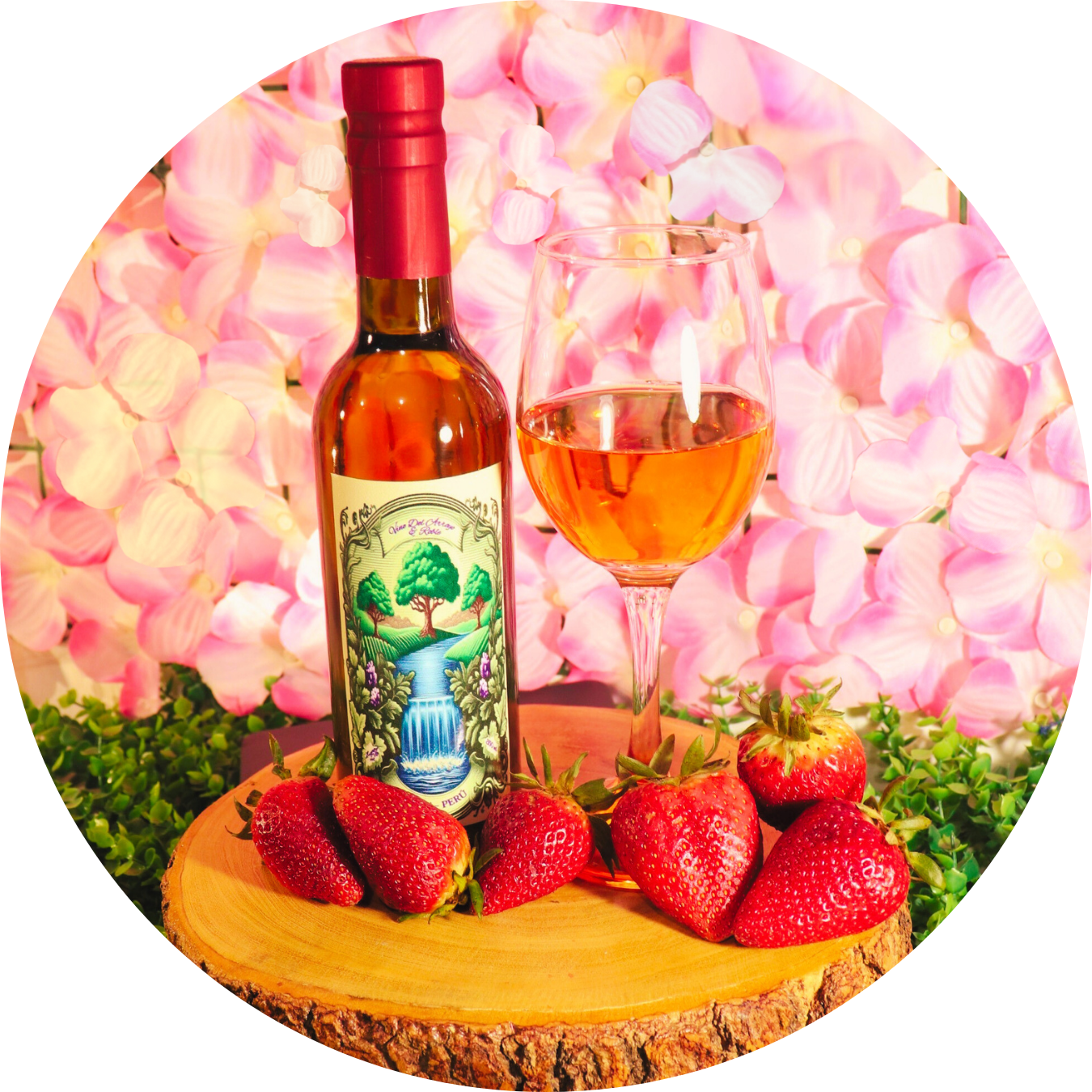 Vino Artesanal Fresa